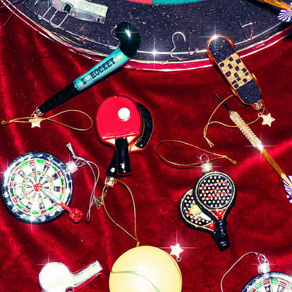 Елочная игрушка Vondels Пинг-понг ракетки / 1232620090010