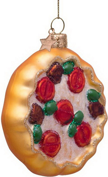 Елочная игрушка Vondels Пицца / 1222810080013