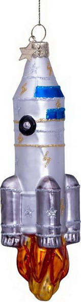 Елочная игрушка Vondels Ракета / 2201000145014 - фото
