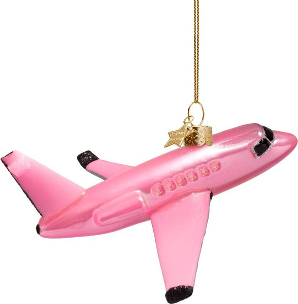 Елочная игрушка Vondels Самолет / 4250326040068