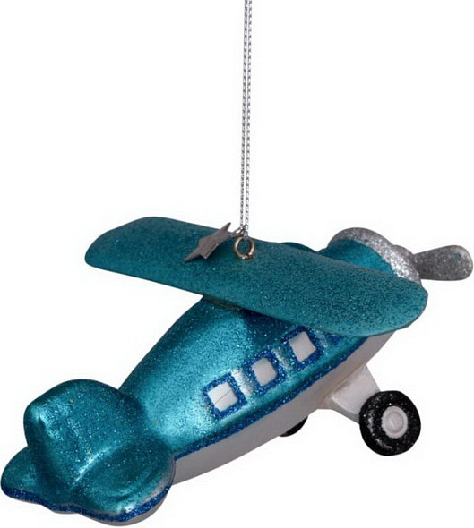 Елочная игрушка Vondels Самолетик / 1207000999535