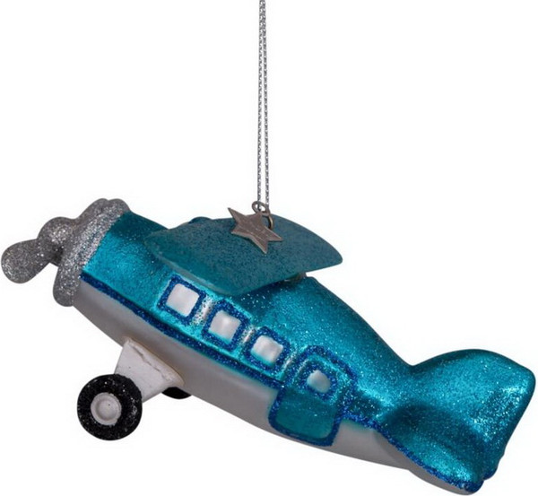 Елочная игрушка Vondels Самолетик / 1207000999535