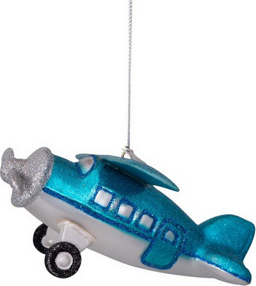 Елочная игрушка Vondels Самолетик / 1207000999535