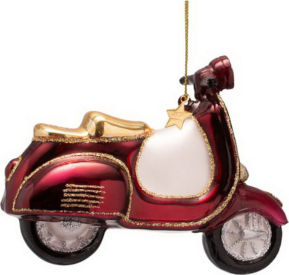 Елочная игрушка Vondels Скутер / 1250721100056 - фото