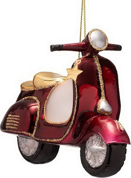 Елочная игрушка Vondels Скутер / 1250721100056