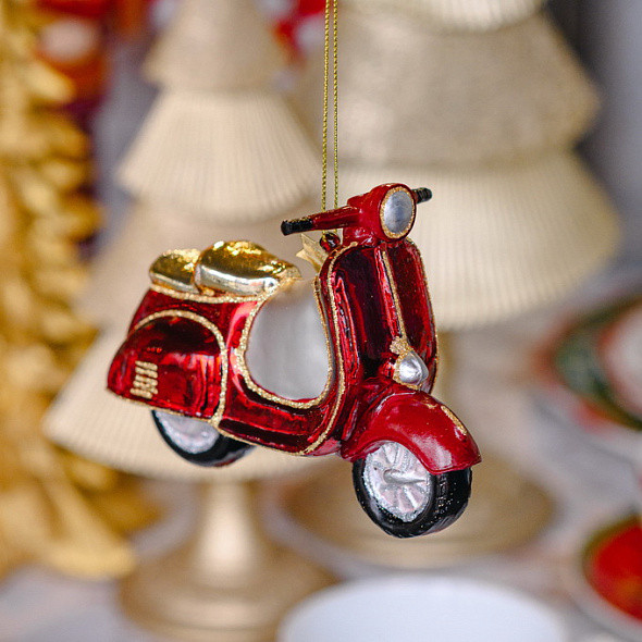 Елочная игрушка Vondels Скутер / 1250721100056