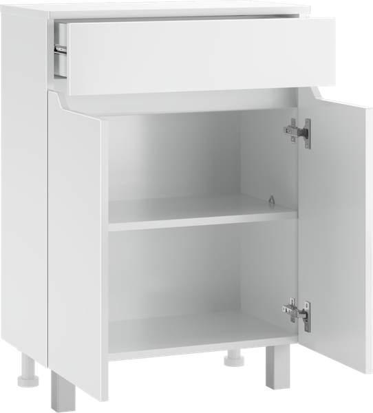 Комод для ванной Айсберг Мечта 60 с верхним ящиком В1