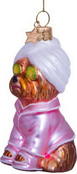 Елочная игрушка Vondels Собачка после душа / 2232250095057