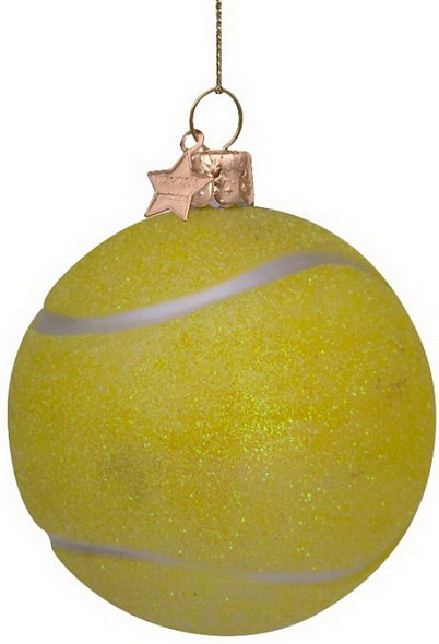 Елочная игрушка Vondels Теннисный мячик / 2212620087011