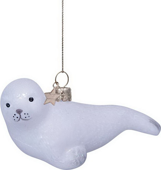 Елочная игрушка Vondels Тюлень / 1232200105011 - фото