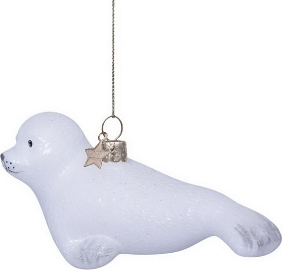 Елочная игрушка Vondels Тюлень / 1232200105011