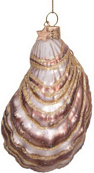 Елочная игрушка Vondels Устрица / 5181230100014 - фото