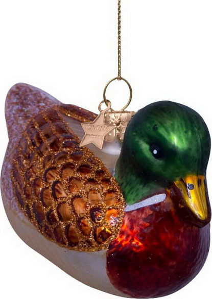 Елочная игрушка Vondels Уточка / 1232300055018