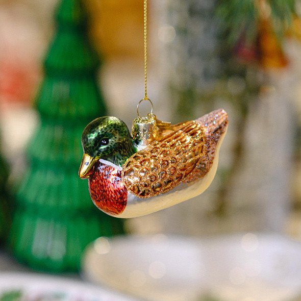 Елочная игрушка Vondels Уточка / 1232300055018