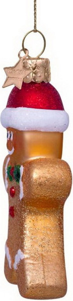 Елочная игрушка Vondels Человечек пряничный / 1222810085032