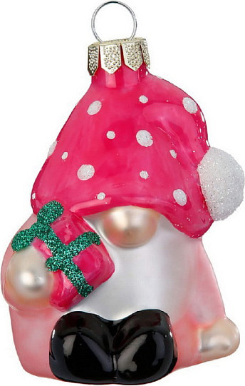 Елочная игрушка Inge's Christmas Festive Fun Гном / 64871H120 - фото