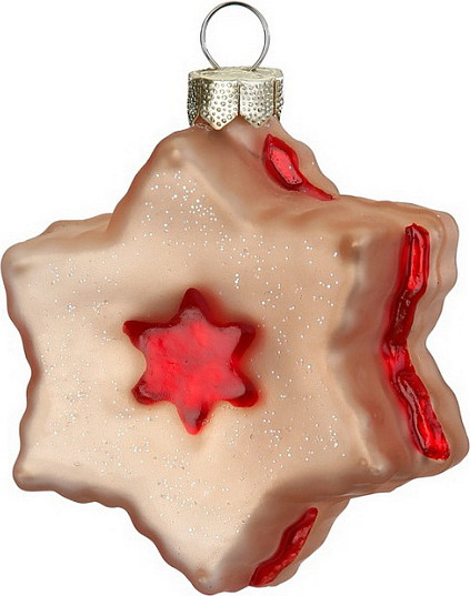Елочная игрушка Inge's Christmas Christmas Classics Печенье Звездочка / 64876H120  - фото