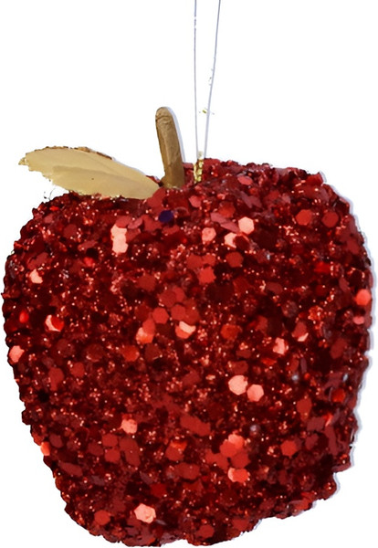 Елочная игрушка Gisela Graham Красный фрукт Arts & Crafts 16041 - фото