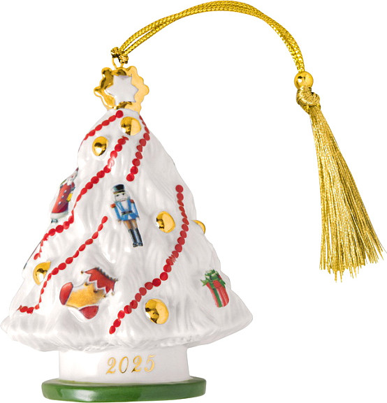 Елочная игрушка Villeroy & Boch Рождественская ель / 14-8675-4348 - фото