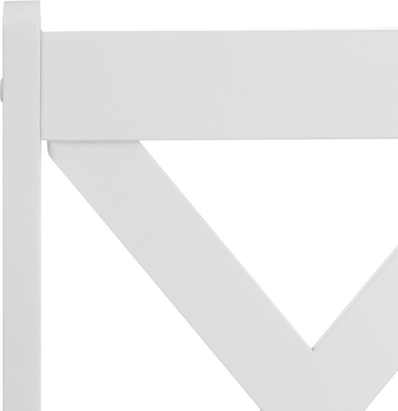 Набор стульев Tetchair Crossman (2шт, белый/велюр бежевый)