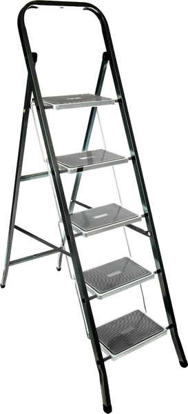 Лестница-стремянка Zalger Jet Black 9920-5 К - фото