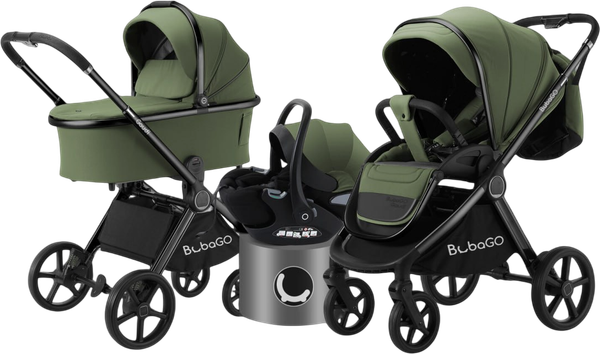 Детская универсальная коляска Bubago Gaudi 3в1 / BG 195-1 - фото