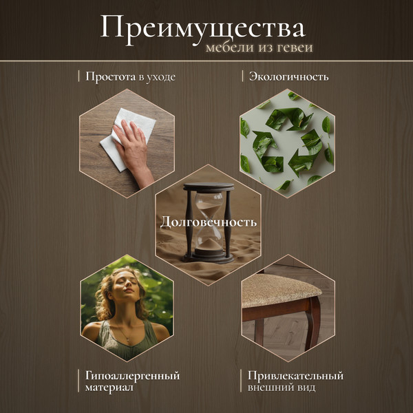 Набор стульев Tetchair Andromeda 47x55.5x107