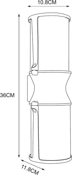 Бра уличное Arte Lamp A8306AL-2BK