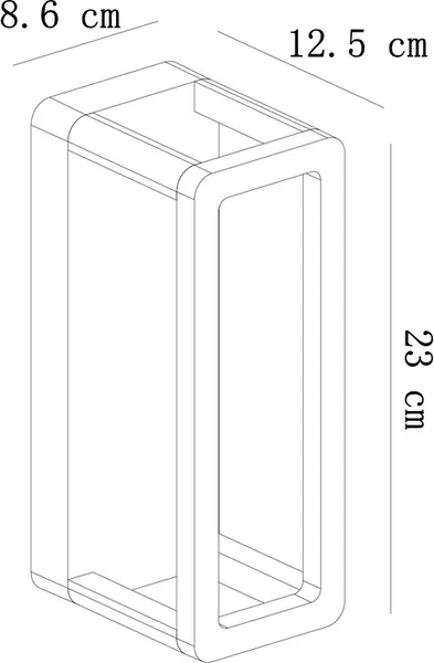 Бра уличное Arte Lamp A3374AL-1BR