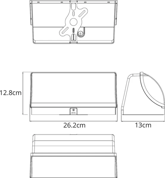 Бра уличное Arte Lamp A2920AL-1BK