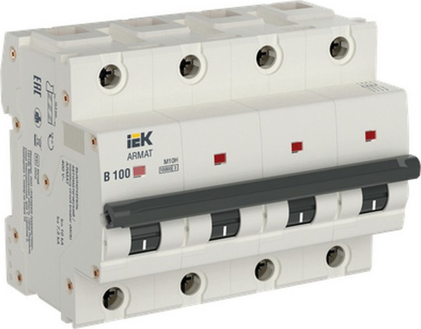 Выключатель автоматический IEK Armat AR-M10H-4-B100 - фото