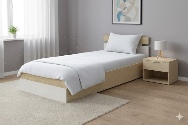 Односпальная кровать Proson Milton с ПМ 90x200