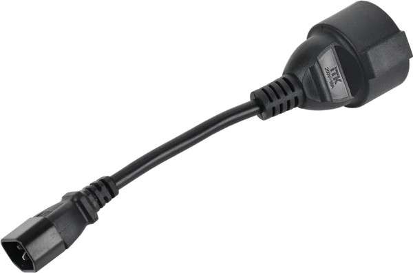 Кабель/переходник ITK PC-C14D-10CM - фото