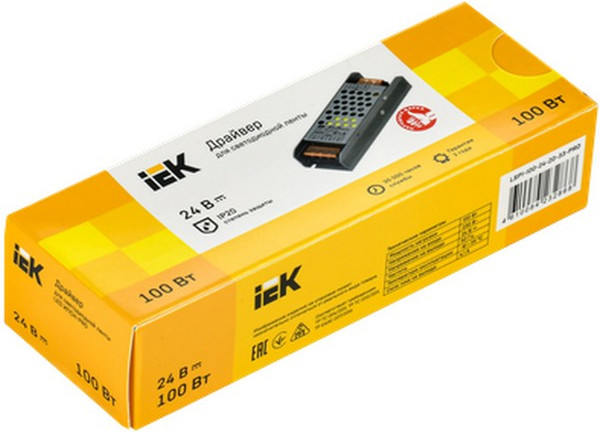 Драйвер для светодиодной ленты IEK LSP1-100-24-20-33-PRO