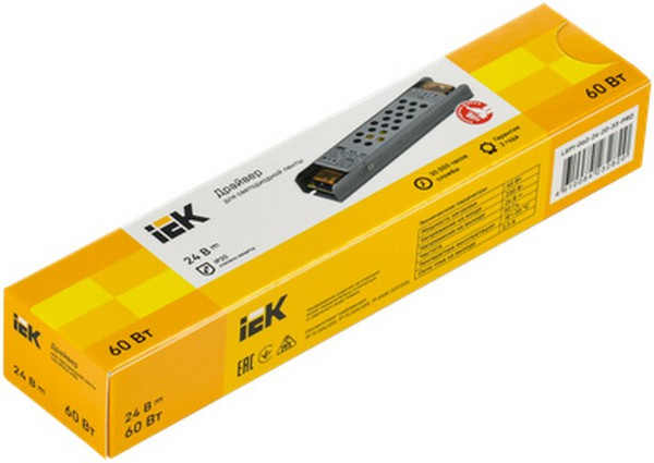 Драйвер для светодиодной ленты IEK LSP1-060-24-20-33-PRO