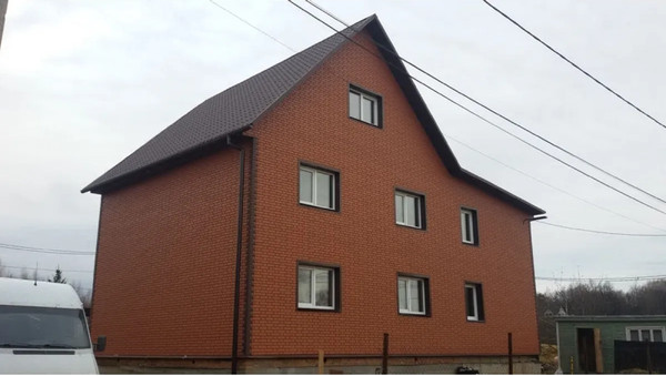 Фасадная панель Альта-профиль Кирпич клинкерный Красный