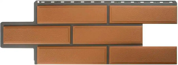 Сайдинг Альта-профиль Камень Венецианский персиковый - фото