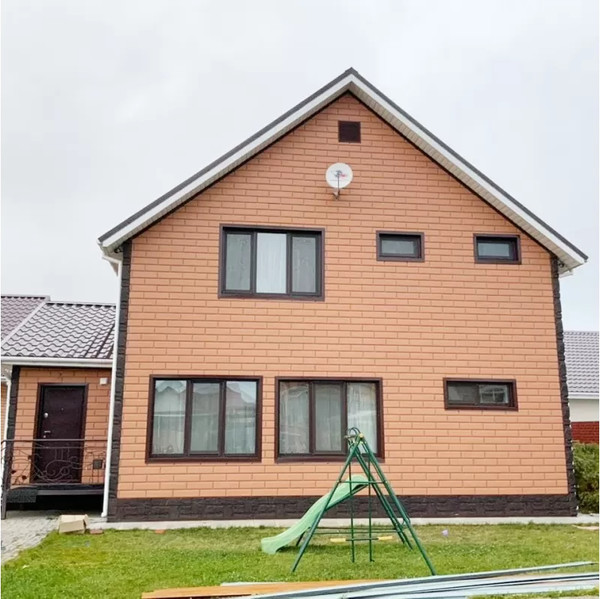 Сайдинг Альта-профиль Камень Венецианский персиковый