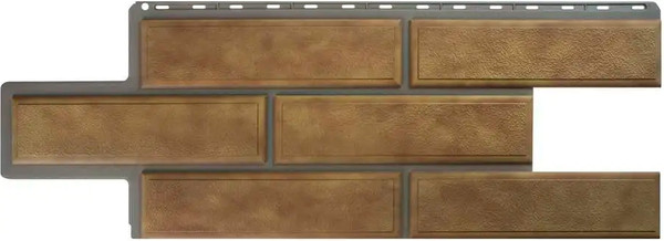 Сайдинг Альта-профиль Камень Венецианский бежевый - фото