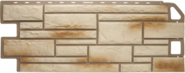 Сайдинг Альта-профиль Камень Ракушечник - фото