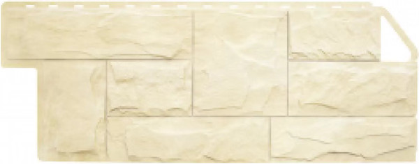 Сайдинг Альта-профиль Гранит ЭКО Песчаный - фото