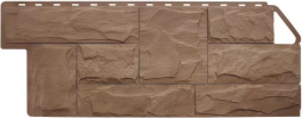 Сайдинг Альта-профиль Гранит ЭКО Бежевый - фото