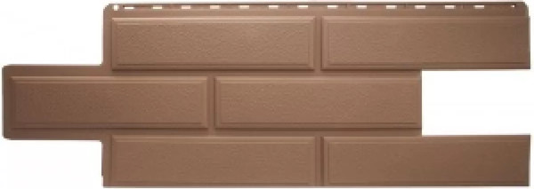 Сайдинг Альта-профиль Венеция ЭКО Терракотовый - фото