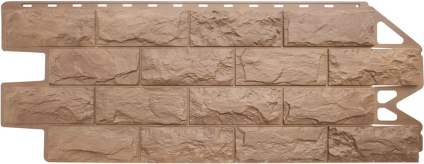 Сайдинг Альта-профиль Фагот Эко Бежевый - фото