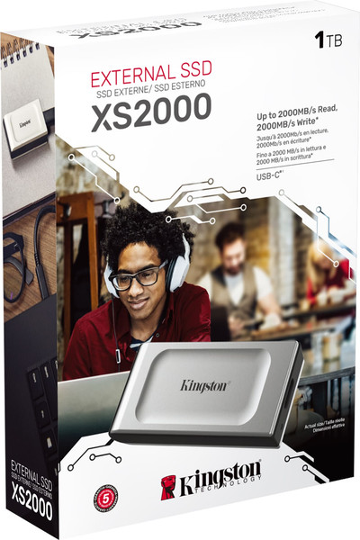 Внешний жесткий диск Kingston XS2000 1TB / SXS2000/1000GA