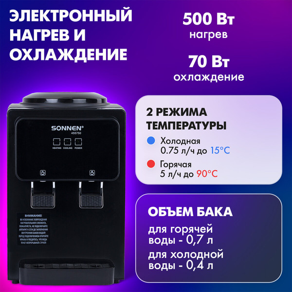 Кулер Sonnen TSE-02FBP / 455750