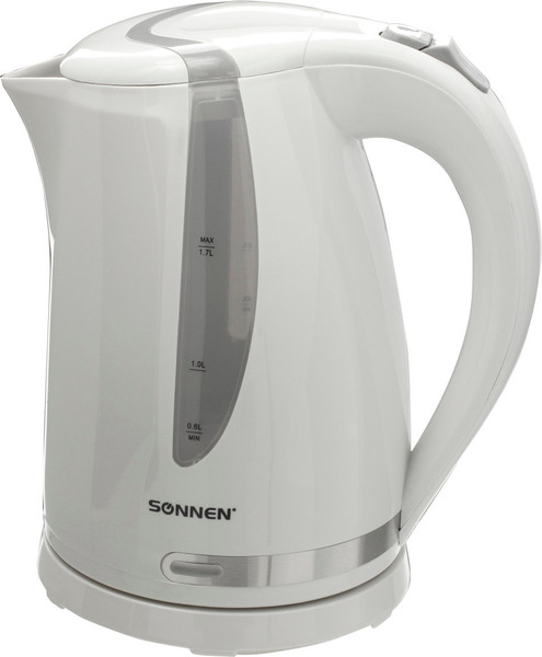 Электрочайник Sonnen KT-1743 / 453414 (белый) - фото