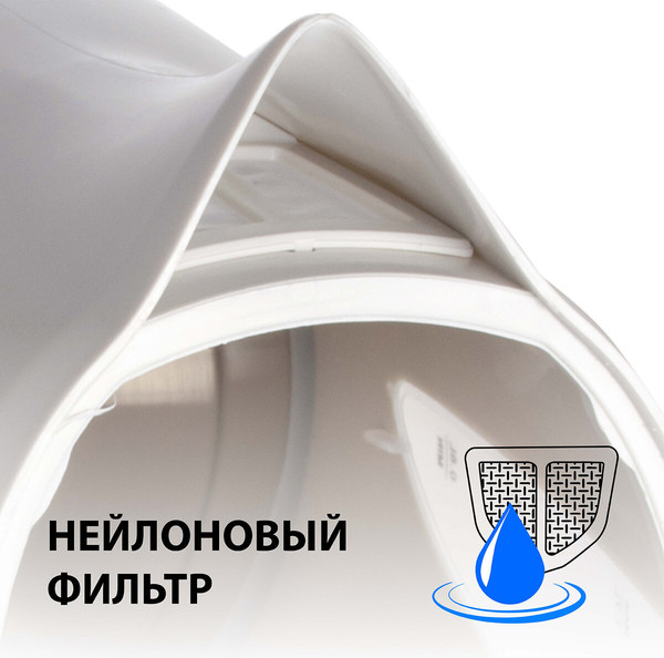 Электрочайник Sonnen KT-1743 / 453414 (белый)