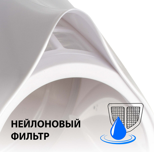 Электрочайник Sonnen KT-1758 / 453415 (белый)