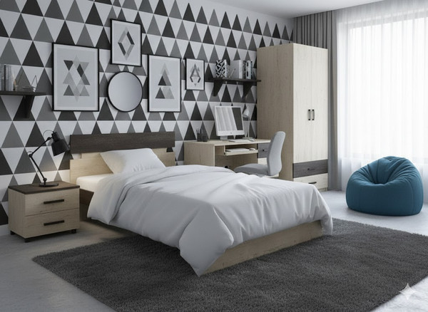 Односпальная кровать Proson Milton 80x200